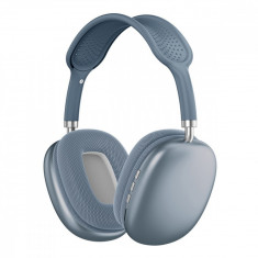 Casti On Ear MRG MP9 Plus, Bluetooth, MicroSD, Radio, Albastru C855 foto