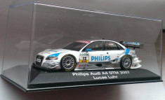 Macheta Audi A4 B7 DTM 2007 Philips - Minichamps 1/43 foto