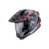 MBS Casca enduro/adventure SCORPION ADF-9000 AIR FEAT, Negru/Argintiu/Rosu, XXL, Cod Produs: 18447216307SC