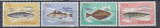 FEROE 1983 FAUNA MARINA PESTI SERIE MNH