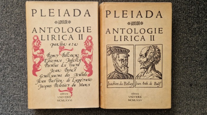 PLEIADA. ANTOLOGIE LIRICA - Alexandru Rally (2 volume)