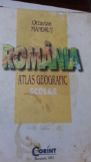 Romania - Atlas Geografic ?colar (Corint 2002) foto