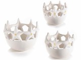 Cumpara ieftin Set 3 boluri ceramica Craciun 13.5x11 cm, 11.5x9 cm, 9.5x7.5 cm