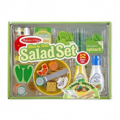 Set de joaca din lemn Salate delicioase Melissa and Doug, 52 piese foto