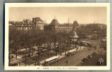 AD 504 C. P. VECHE -PARIS -LA PLACE DE LA REPUBLIQUE -FRANTA -MASINI DE EPOCA, Circulata, Printata