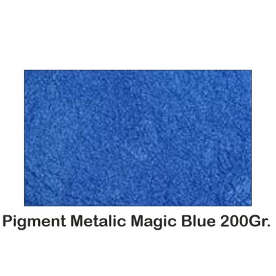 Pigment Metalic Albastru / Magic Blue 200Gr. foto