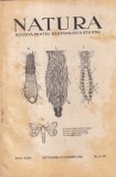 Revista Natura stiintei, Anul XXXV, Nr. 9-10, 1946, 30 pagini, 16x24 cm, Romana, Brosata