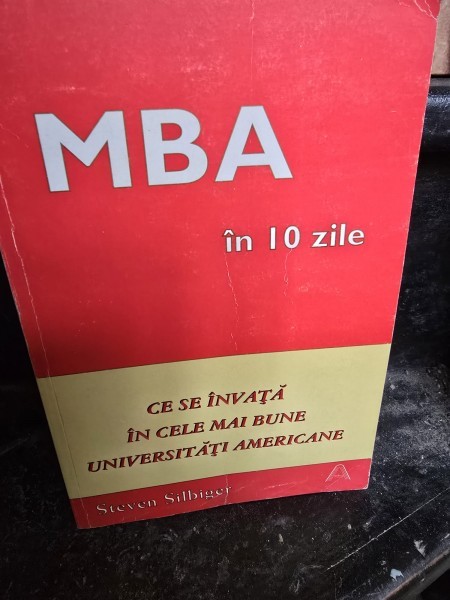 MBA in 10 zile , Steven Silbiger