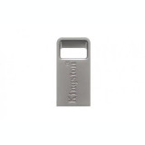 MEMORIE USB 3.1 KINGSTON 128 GB profil mic carcasa metalic argintiu DTMC3/128GB