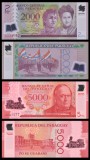 PARAGUAY █ SET █ 2000 + 5000 Guaranies █ 2017-2022 █ POLYMER █ UNC █ necirculata