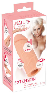 Prelungitor Penis Nature Skin [ + 4 cm ] foto