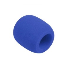 Burete microfon albastru mare 75x60mm Azusa MIK1574C