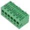 Regletă Conexiuni PCB Unghi 90&deg; 7,5mm 6 Piste 40A