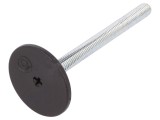 Picioruş Rigid cu Slot pentru Şurubelniţă &icirc;n Cruce și Ax