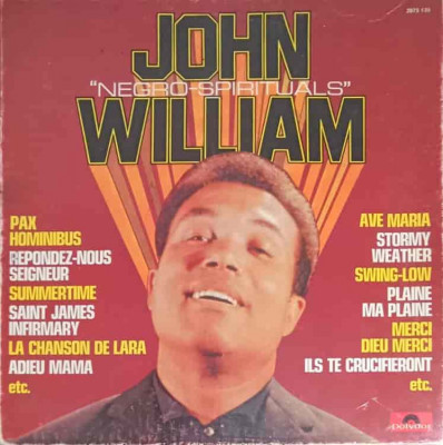 Disc vinil, LP. NEGRO SPIRITUALS SETBOX 3 DISCURI VINIL-JOHN WILLIAM-241859 foto