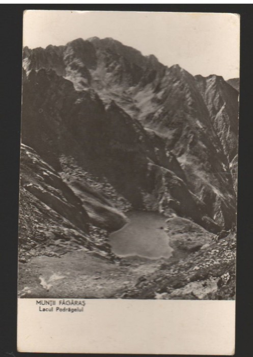 CPI B13589 CARTE POSTALA - MUNTII FAGARASULUI - LACUL&quot;PODRAGELUL&quot;, RPR