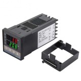 Termostat Digital PID REX-C100, 85-265VAC, 48x48mm, Control Automat, Alarmă Temperatură, Termocuplu K, Universal