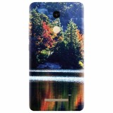 Husa silicon pentru Xiaomi Remdi Note 3, Lake Minnewaska Autumn