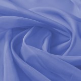 Material Voal Albastru Regal 1.45 x 20 m vidaXL - Tesatura Draperii, Decor Nunta, Poliester