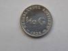 1/10 GULDEN 1956 ANTILELE OLANDEZE-argint, America Centrala si de Sud