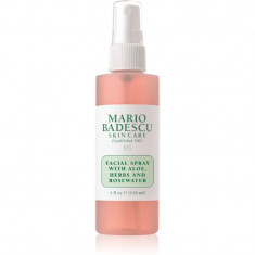 Mario Badescu Facial Spray with Aloe, Herbs and Rosewater ceață facială tonică pentru luminozitate si hidratare 118 ml