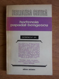 Viola Vancea - Hortensia Papadat-Bengescu interpretat de...