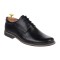 Pantofi barbati casual, din piele naturala, Negru - PANBOX