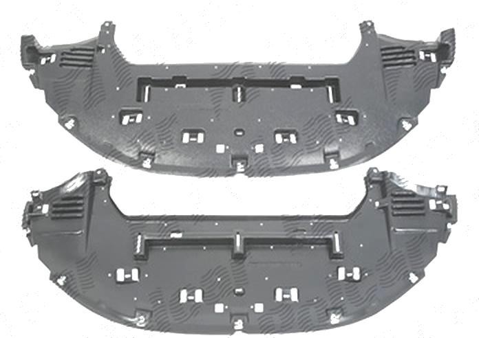 Scut sub bara fata Citroen C4 (B7), 09.2010-; Ds4, 06.2011- , fata, polietilena (PE)