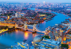 Puzzle Castorland - Aerial View of London 1.000 piese (104291) foto