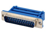 Conector D-Sub 25 pini tată IDC 1,27mm pentru cablu-bandă