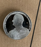 medalie comemorativa Horthy Miklos placata argint 39 mm