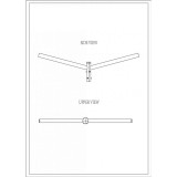 Cumpara ieftin Brat Dublu Drept 180&deg; 1.5M, Solentis