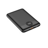 Power Bank Veger S11, 10000mAh, Display LED, Fast-Charge, Negru C726 C727