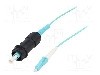 Conector fibra optica, {{Subtip conector}}, 1 pini, BULGIN - PXF4051CAC