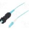 Conector fibra optica, {{Subtip conector}}, 1 pini, BULGIN - PXF4051CAC