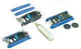 Set Scule Multifunctionale Bicicleta IceToolz 567001220RM: Imbus, Surubelnite, Leviere Anvelope, Petice Autovulcanizante, Rezerva CO2 (Neinclusa)