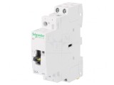 Contactor 2P 25A 220VAC NO IP20