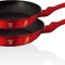 Set 2 tigai marmorate 22/26 CM, Burgundy, Berlinger Haus