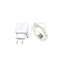 Incarcator Retea MRG MJX610, 18 W, USB PD TypeC, Cablu MicroUSB inclus C496