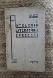 ANTOLOGIA LITERATURII EVREESTI de OSIAS RISPLER si S. M . LITTMANN , 1939