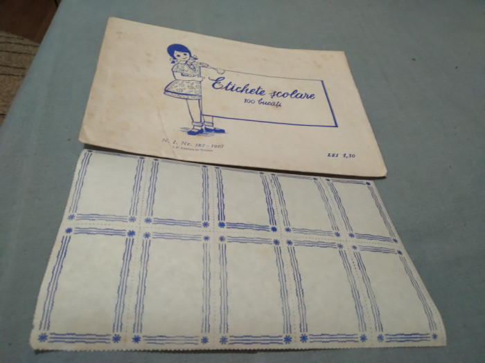 LOT ETICHETE SCOLARE