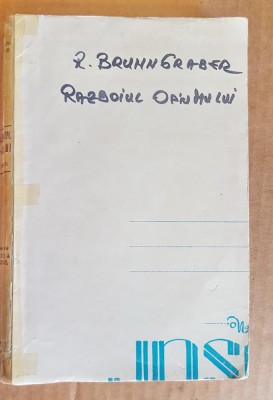 C880-Razbioul opiumului carte veche 1941 roman in romana. foto