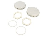 Element de ventilare gri IP65 pentru carcase - 2 buc.