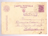 AMS - CARTE POSTALA PRINTATA CENZURAT 1940, Circulata