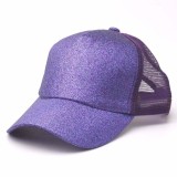 Sapca trucker MBrands de dama cu sclipici Albastru