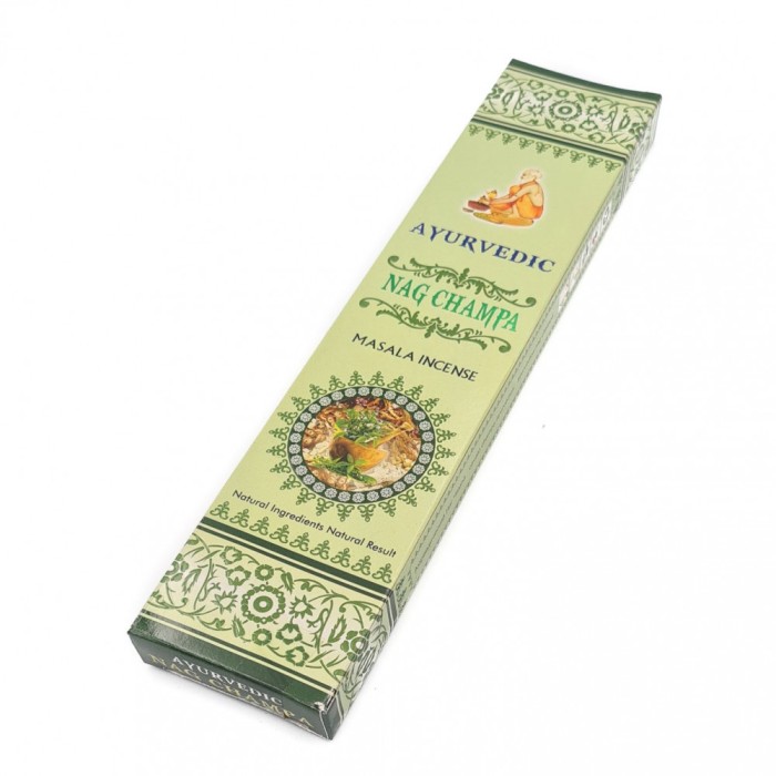 Betisoare parfumate NAG CHAMPA, Ayurvedic, 15 betisoare