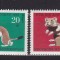 GERMANIA 1967 FAUNA ANIMALE SERIE MNH