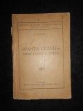 D. Popovici - Santa cetate. Intre utopie si poezie (1935, vezi descrierea)