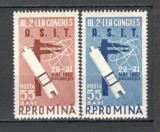 Romania.1957 Congres ASIT YR.214, Nestampilat