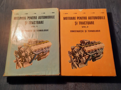 Motoare pentru automobile si tractoare 2 volume Dan Abaitancei foto